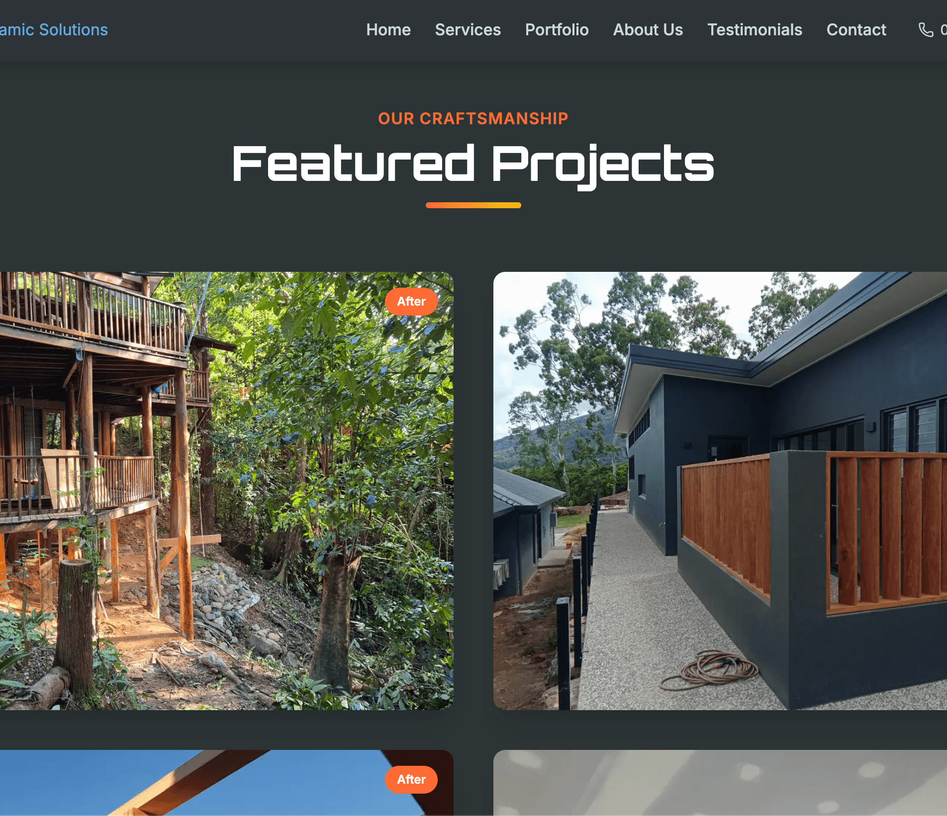 Makawa Dynamic Solutions website homepage