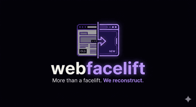 WebFaceLift AI website redesign platform